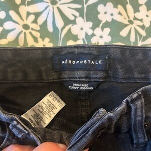 Aeropostale Black High Rise Jeans